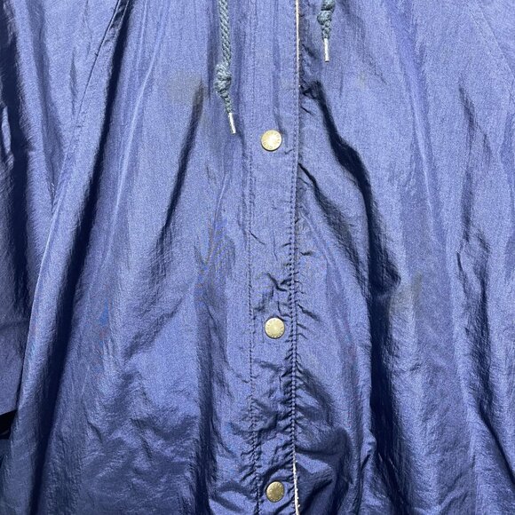 Casual Club Vintage 80s Reversible‎ Fleece Southwest Nylon Windbreaker Jacket L - Picture 8 of 10